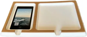 | SeaDek | 20mm Double Dash for Boat | Foam Cell Phone & Accessories Boat Dash | Adhesive Backing | Separate Compartments for Phones & Fishing/Boating Tools | Mocha/White