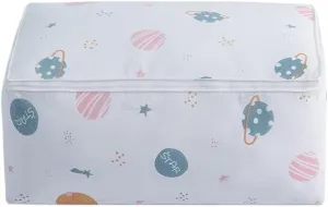 1-2Pcs Packing Bag Pouch Storage Organizer Waterproof Large Capacity Organizers For Room Moisture-proof Tote Home Organization(Planet,L 1PCS)