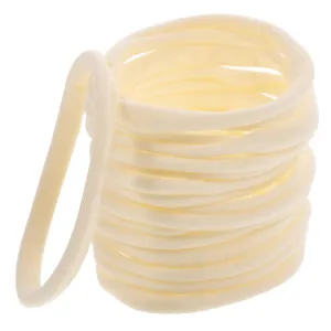 10 Pack No Snag Elastic Hair Ties for Boys and Girls Traceless Hair Ring Ponytail Holders Diy Hair Accessory High Elastic Seamless Hair Band Set Random