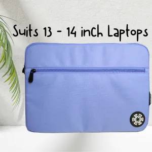 13-14 inch High Quality Student Laptop Sleeve - Indigo Blue