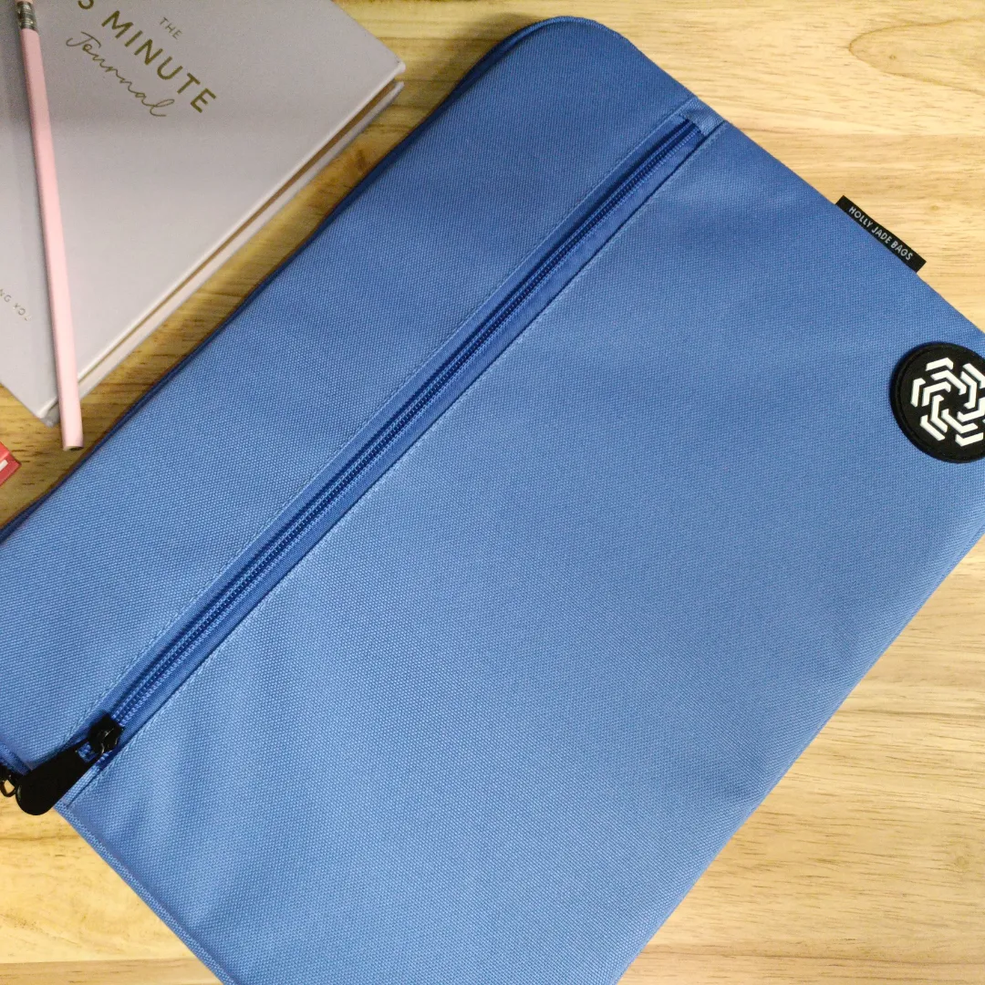 13-14 inch High Quality Student Laptop Sleeve - Indigo Blue