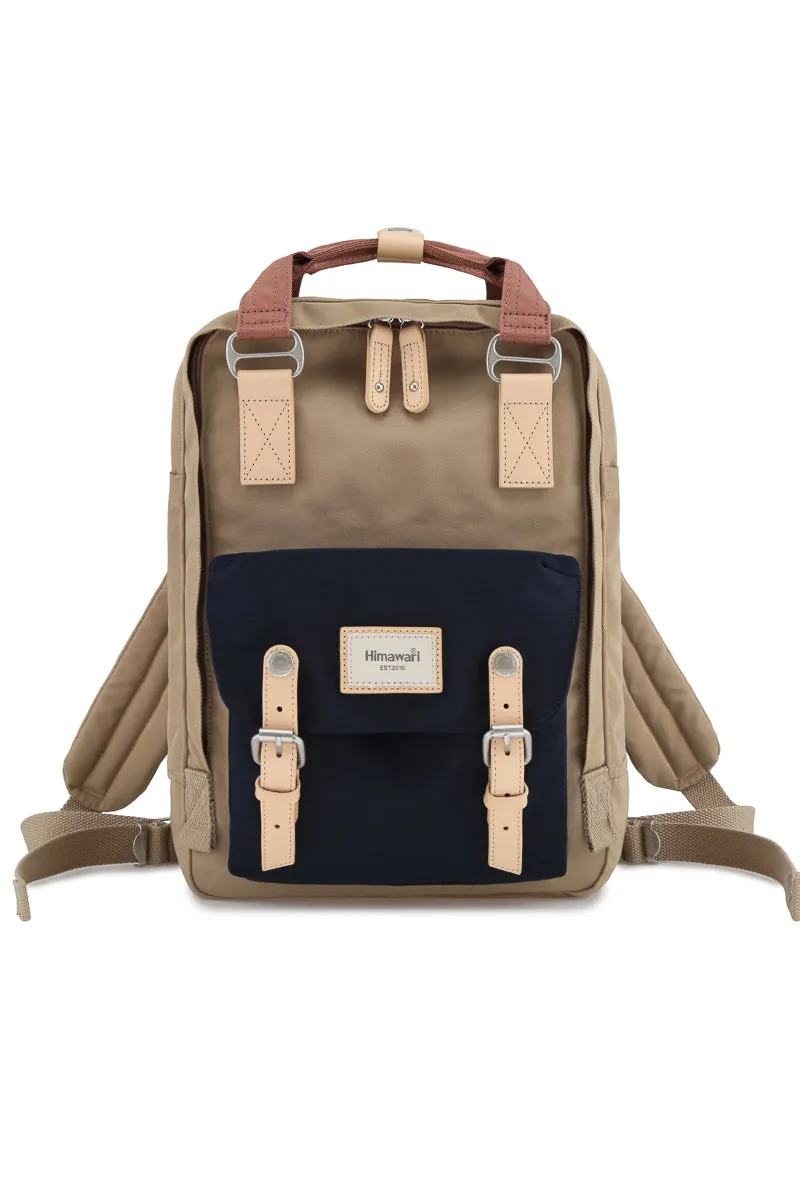 14.9 VINTAGE WATERPROOF BACKPACK-HY188L-BLACK/LEO/62