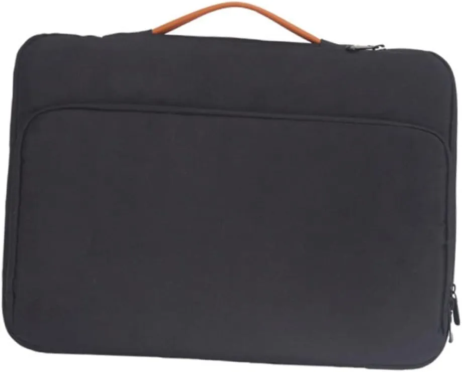1Pc Laptop Tote Bag Business Briefcase for Notebook and Tablet Stylish Black Computer Bag for Work and College and Versatile Design