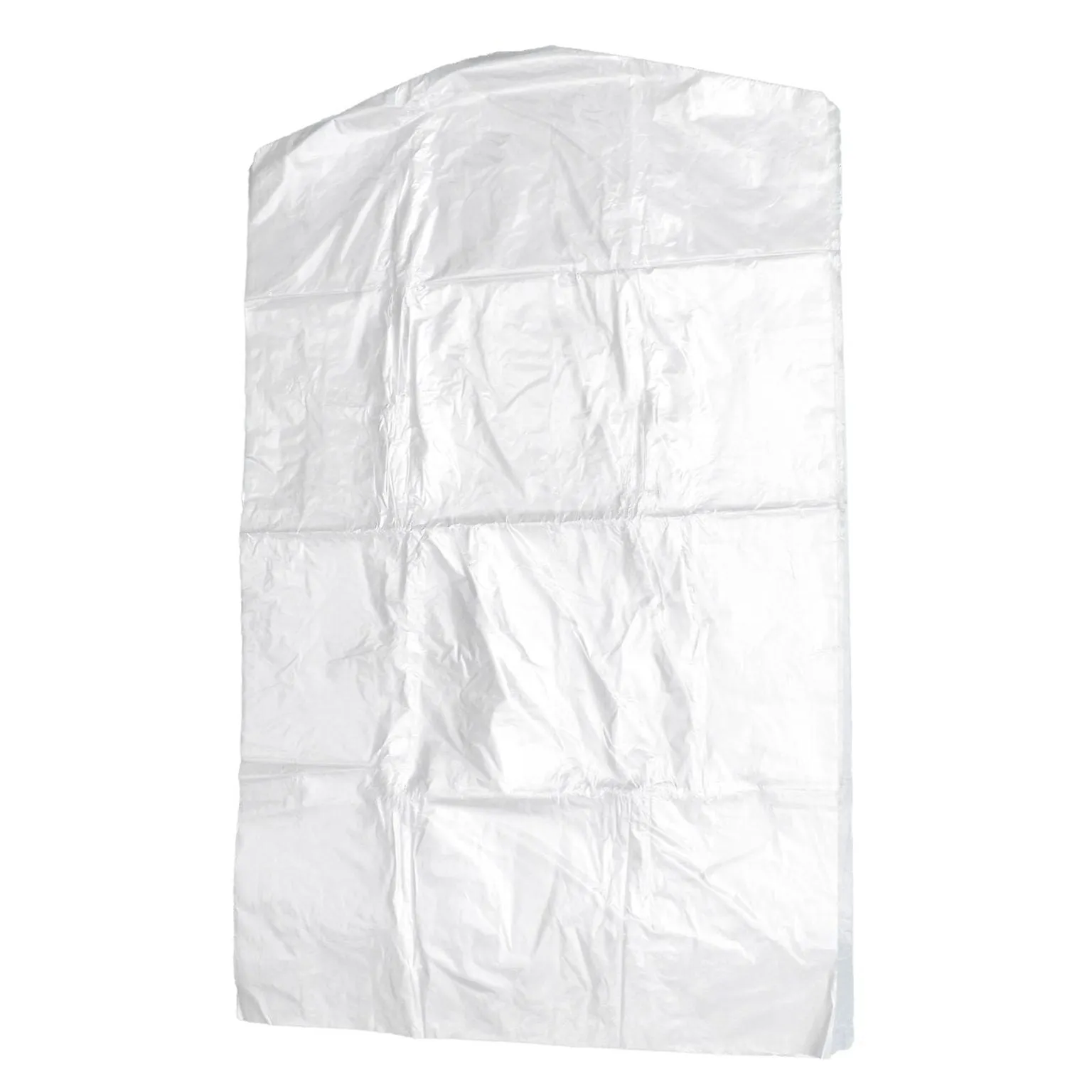 20pcs Garment Bag Transparent Clothing Dust Cover Hanging Clothes Suit Dress