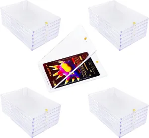 24 Pack Magnetic Card Holder 35pt One Touch Trading Hard Protector Case for Baseball Basketball Football Sports Cards