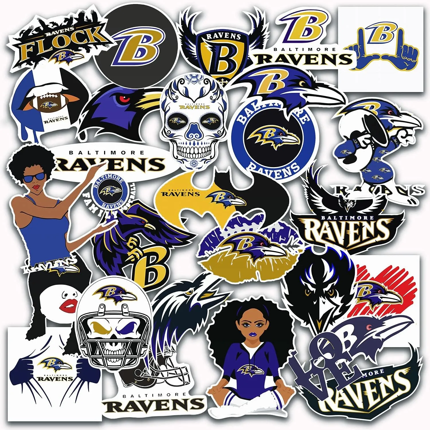 28 PCS American Football Rugby Stickers for Water Bottle, Laptop, Bicycle, Computer, Motorcycle, Travel Case, Car Decal Decoration Sticker 2-2.5 inches