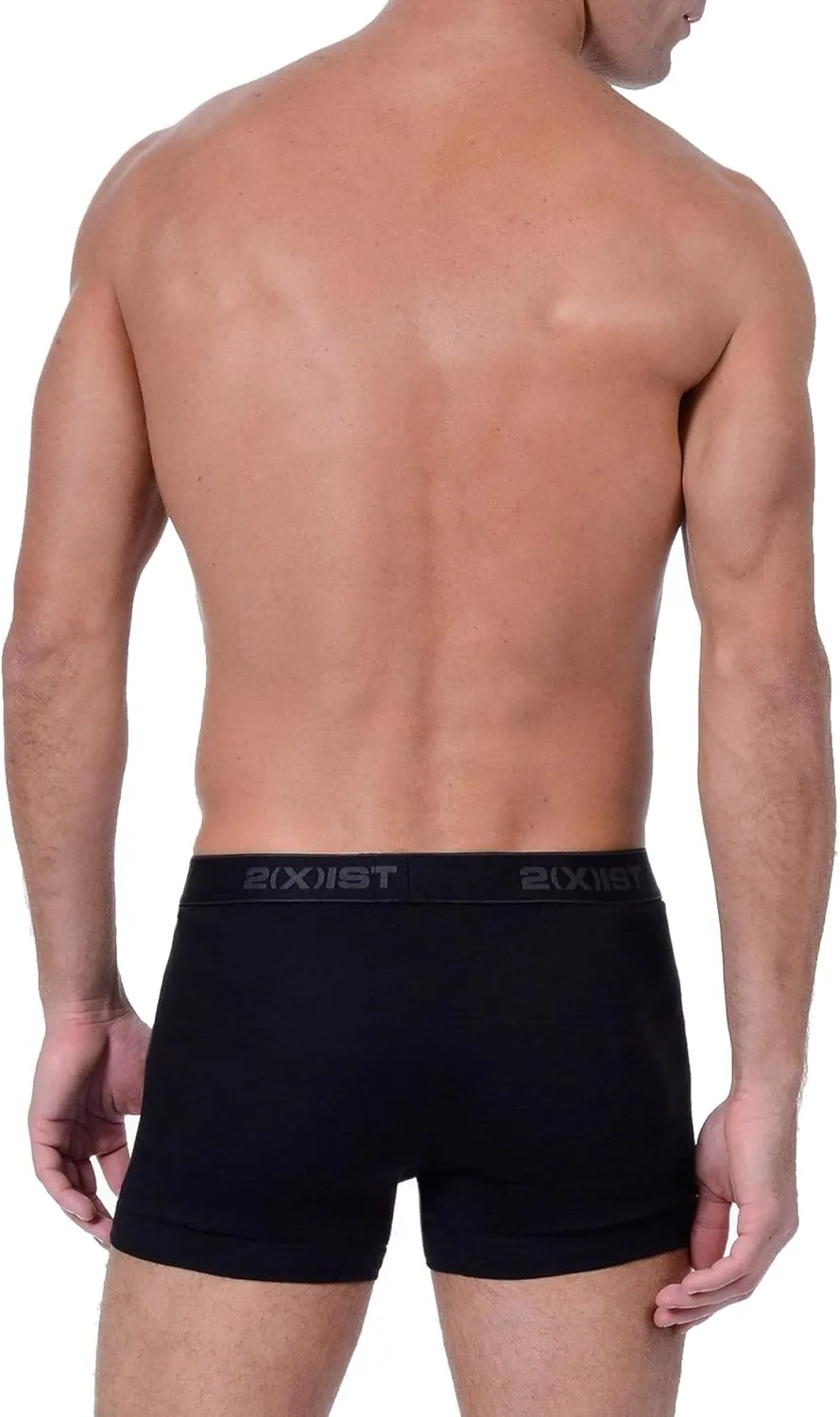 2(X)IST mens Essential Cotton Boxer Brief 3-pack