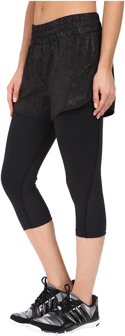 2XU Womens Flex 3" Short with 70D 3/4 Compression Tights