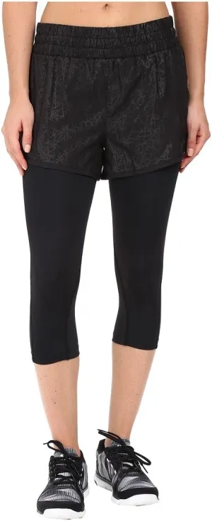 2XU Womens Flex 3" Short with 70D 3/4 Compression Tights