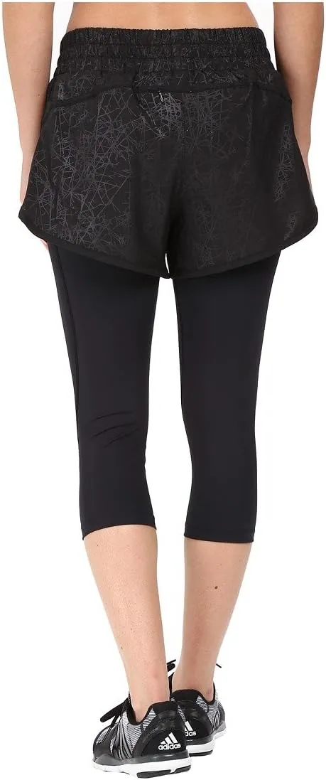 2XU Womens Flex 3" Short with 70D 3/4 Compression Tights