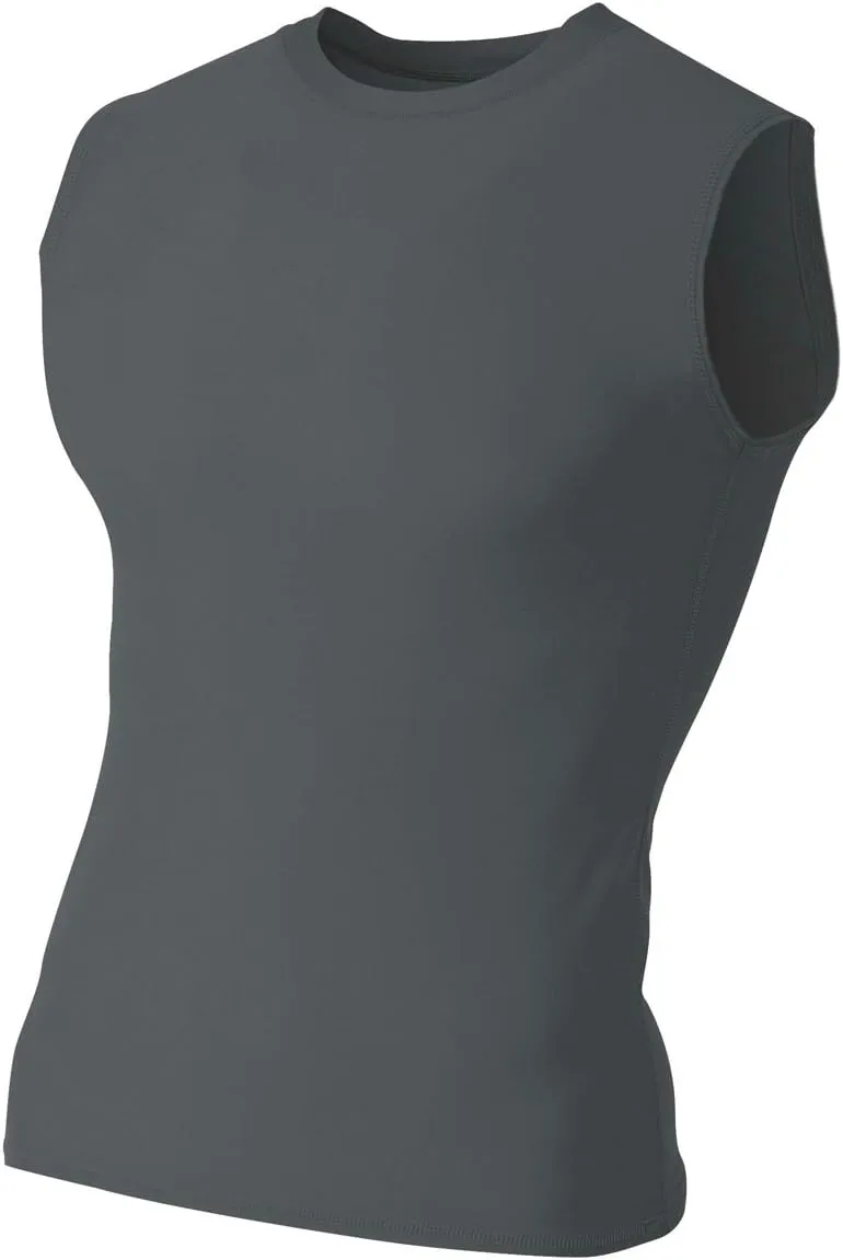 A4 Men's Compression Muscle Tee
