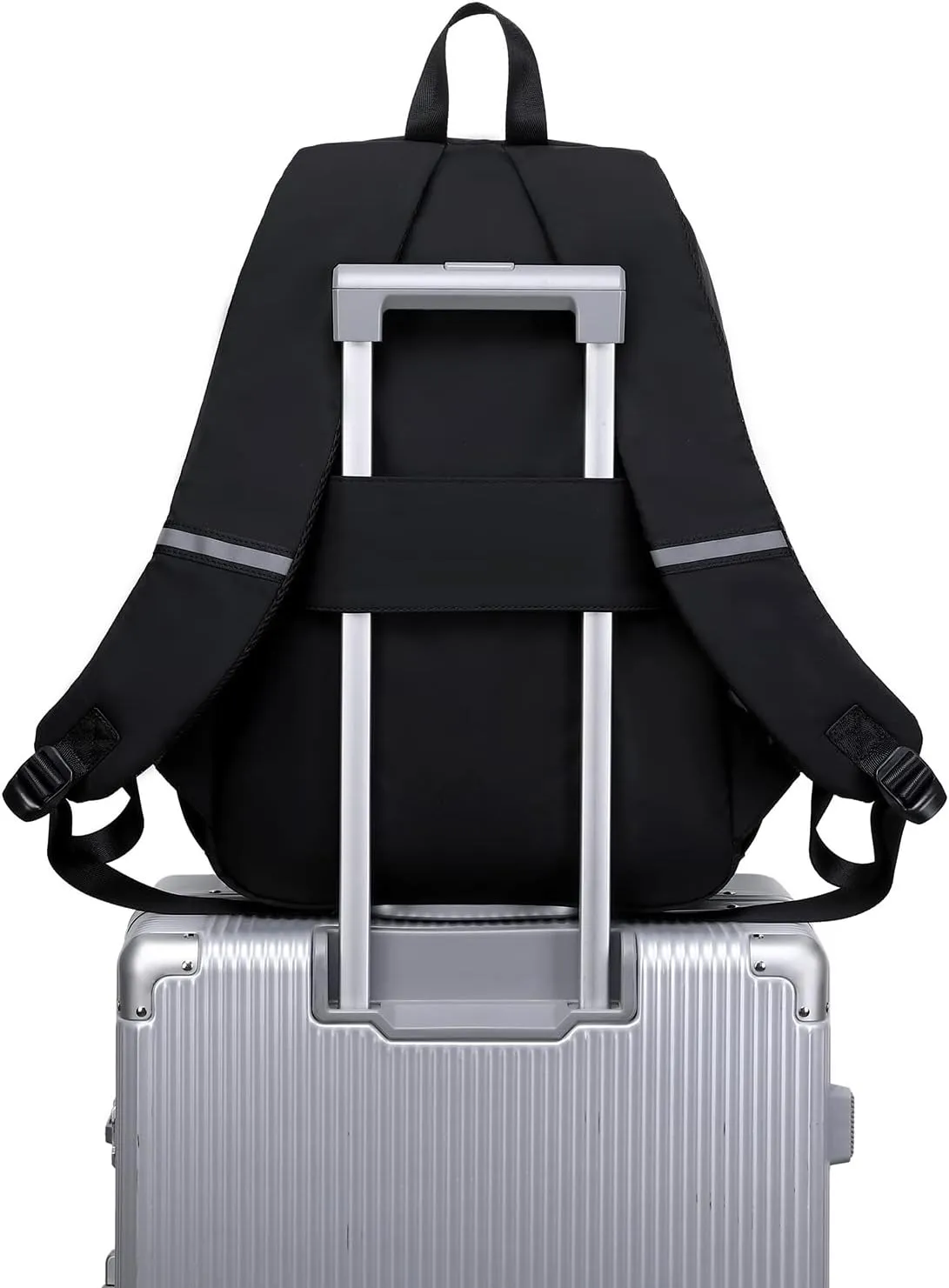 abshoo Big Student Laptop Backpack For College Women Middle High School Teen Girls Bookbag Travel Daypack (Black)