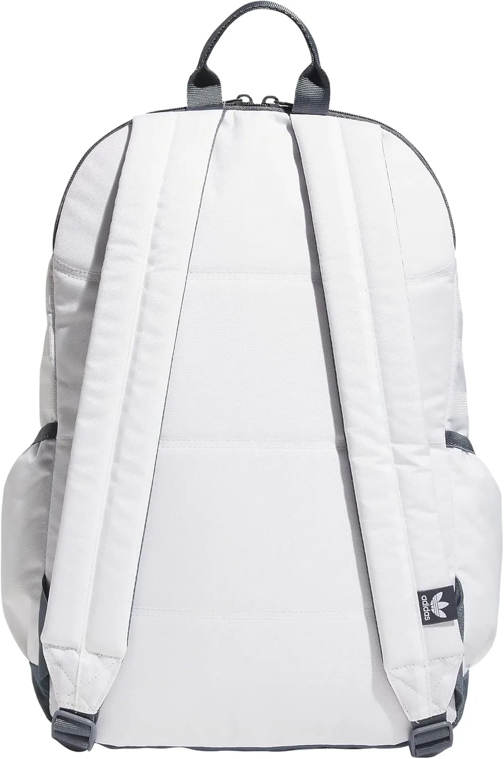 adidas Originals National 3.0 Backpack, White/Onix Grey/Bright Royal Blue, One Size