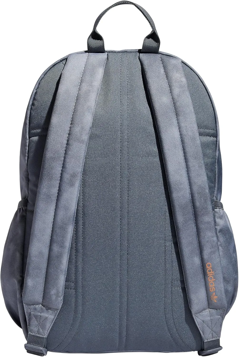 adidas Originals Trefoil 2.0 Backpack, Stone Wash Grey/Rose Gold/Onix Grey, One Size
