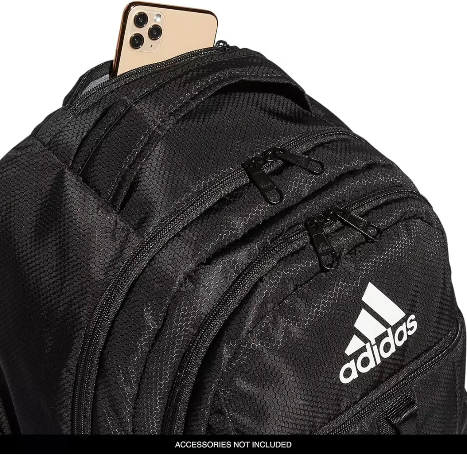 adidas Stratton III Backpack, Black/White