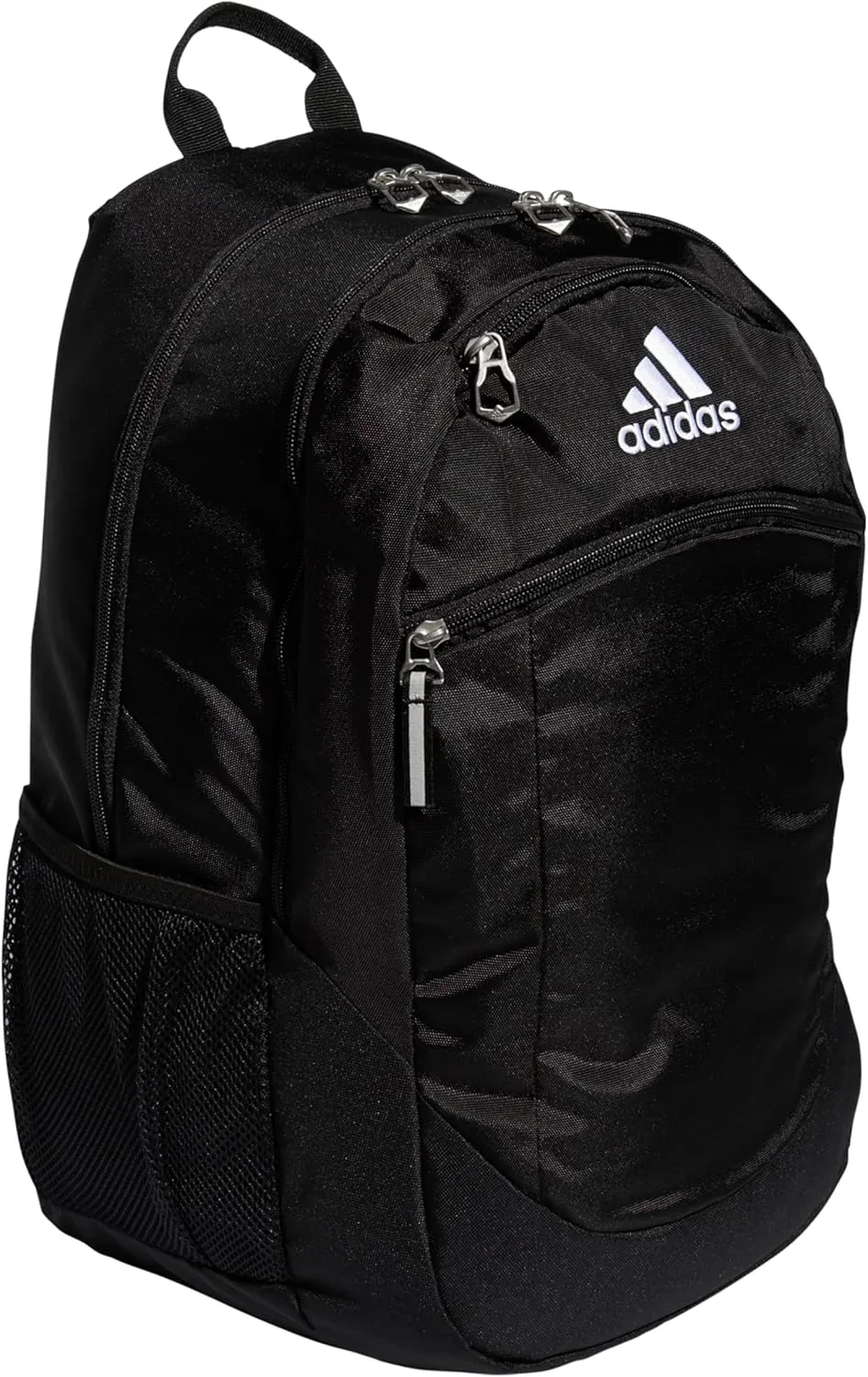 adidas Striker Team Sports Backpack for Soccer and More, Workout Bag for Men and Women, Black/White, One Size