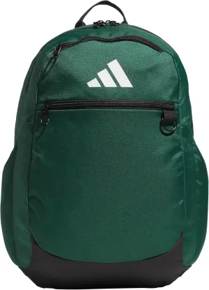 adidas Striker Team Sports Backpack for Soccer and More, Workout Bag for Men and Women, Dark Green/3.0 (36L), One Size