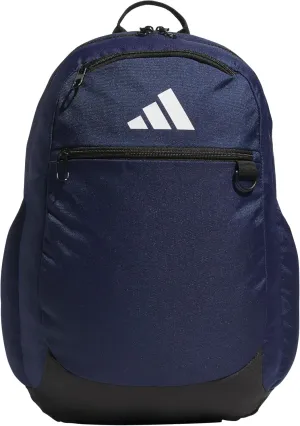 adidas Striker Team Sports Backpack for Soccer and More, Workout Bag for Men and Women, Navy Blue/3.0 (36L), One Size
