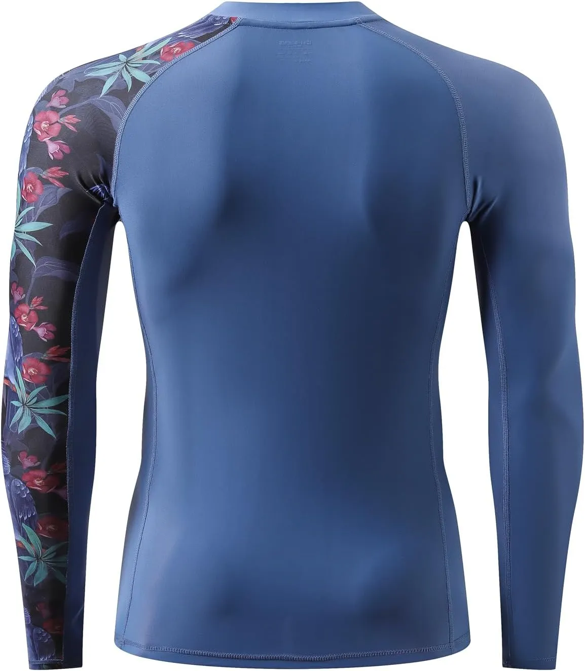 ADOREISM Men's Rash Guard Long Sleeves UPF 50  Sun Protection Compression Swim Shirts for Men