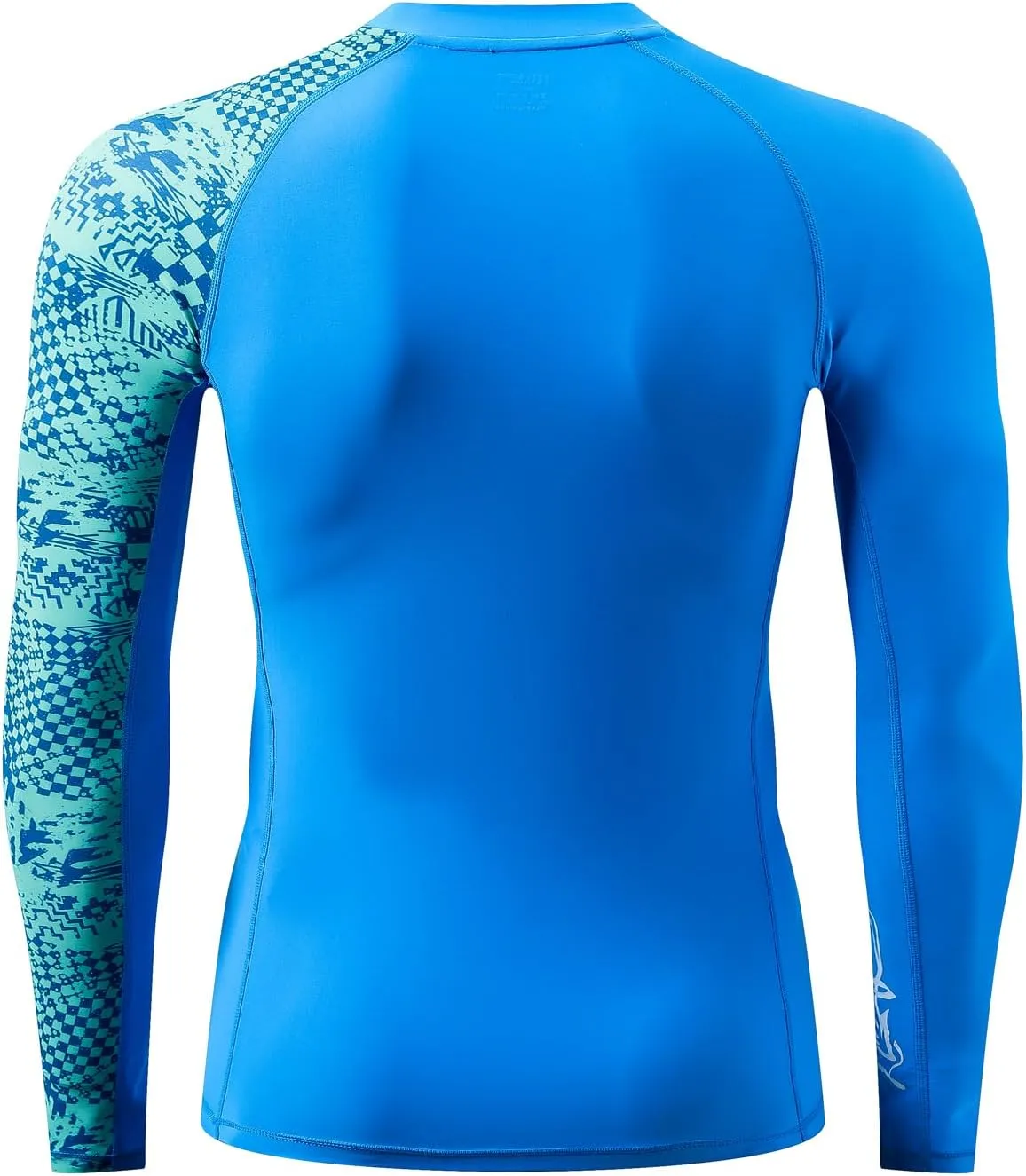 ADOREISM Men's Rash Guard Long Sleeves UPF 50  Sun Protection Compression Swim Shirts for Men