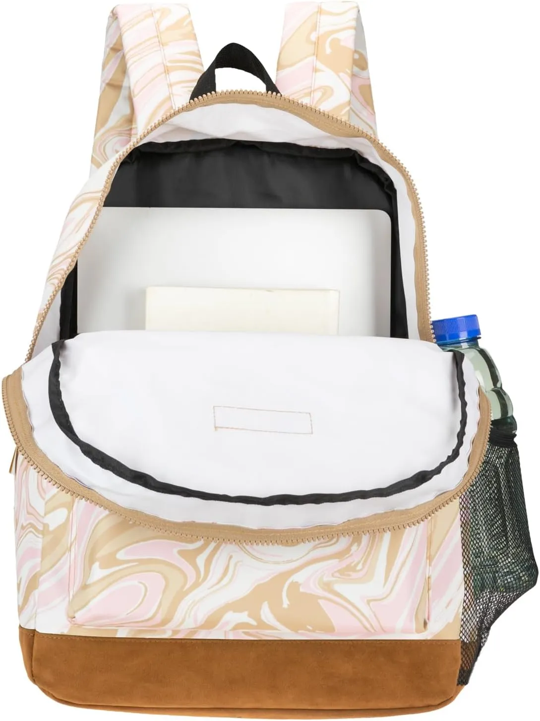 AEROPOSTALE Upgraded Fieldtrip Unisex Backpack - AE Mens and Womens Bag for Everyday Use (Vanilla Sky)