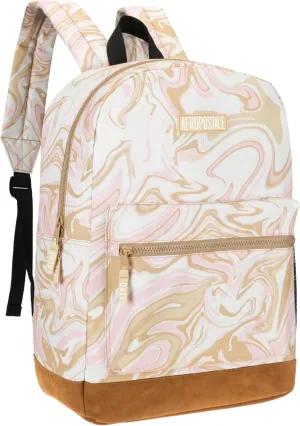 AEROPOSTALE Upgraded Fieldtrip Unisex Backpack - AE Mens and Womens Bag for Everyday Use (Vanilla Sky)