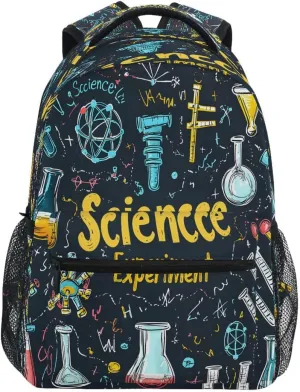 ALAZA Science Physics Blue Backpack Daypack School Bag Travel Shoulder Bag for Students Boys Girls