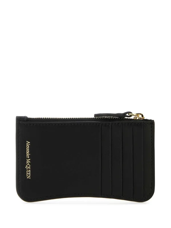 Alexander Mcqueen Black Card Holders