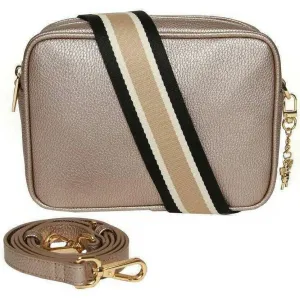Alice Wheeler London Soho Camera Crossbody Bag - Bronze