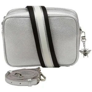 Alice Wheeler London Soho Camera Crossbody Bag - Silver