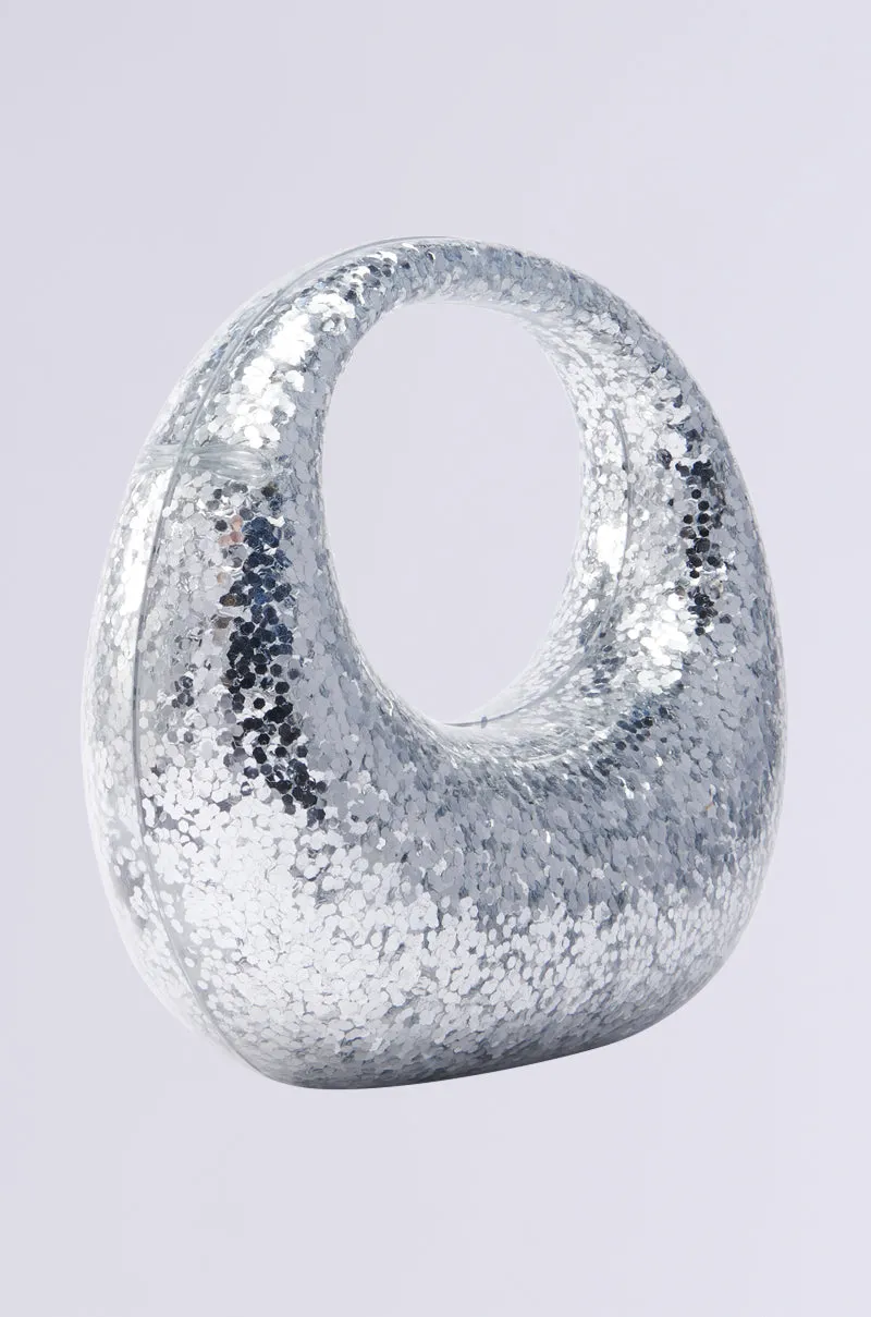 ALWAYS ADD SPARKLE HARD SHELL PURSE