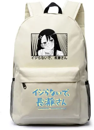 Anime Don't Toy With Me Miss Nagatoro Ijiranaide Nagatoro San Backpack Cosplay Backpack (3)