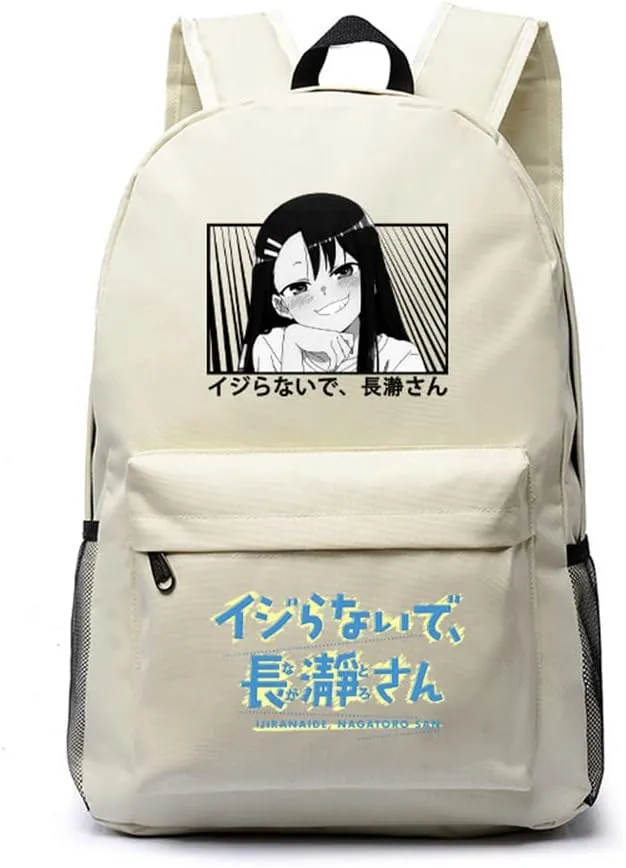 Anime Don't Toy With Me Miss Nagatoro Ijiranaide Nagatoro San Backpack Cosplay Backpack (3)