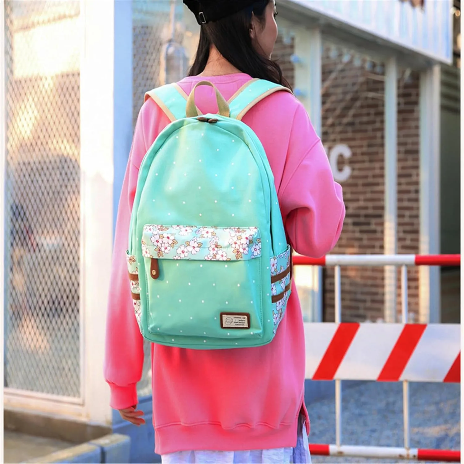 Anime Toilet Bound Hanako Kun Backpack School Bag Canvas Minamoto Kou Daypack Shoulder Bag 12