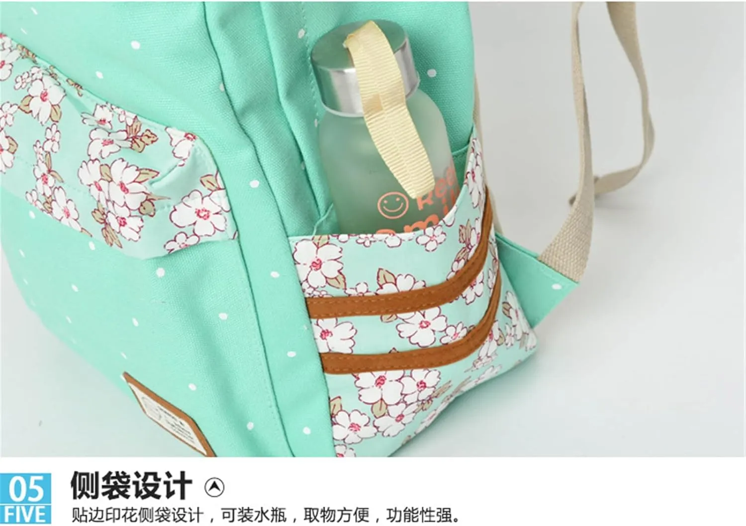Anime Toilet Bound Hanako Kun Backpack School Bag Canvas Minamoto Kou Daypack Shoulder Bag 12