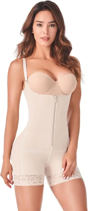 Ann Chery 1041 Short Girdle with Tummy Control, High Back, and Butt Lifting | Postpartum Shapewear Bodysuit |High Compression