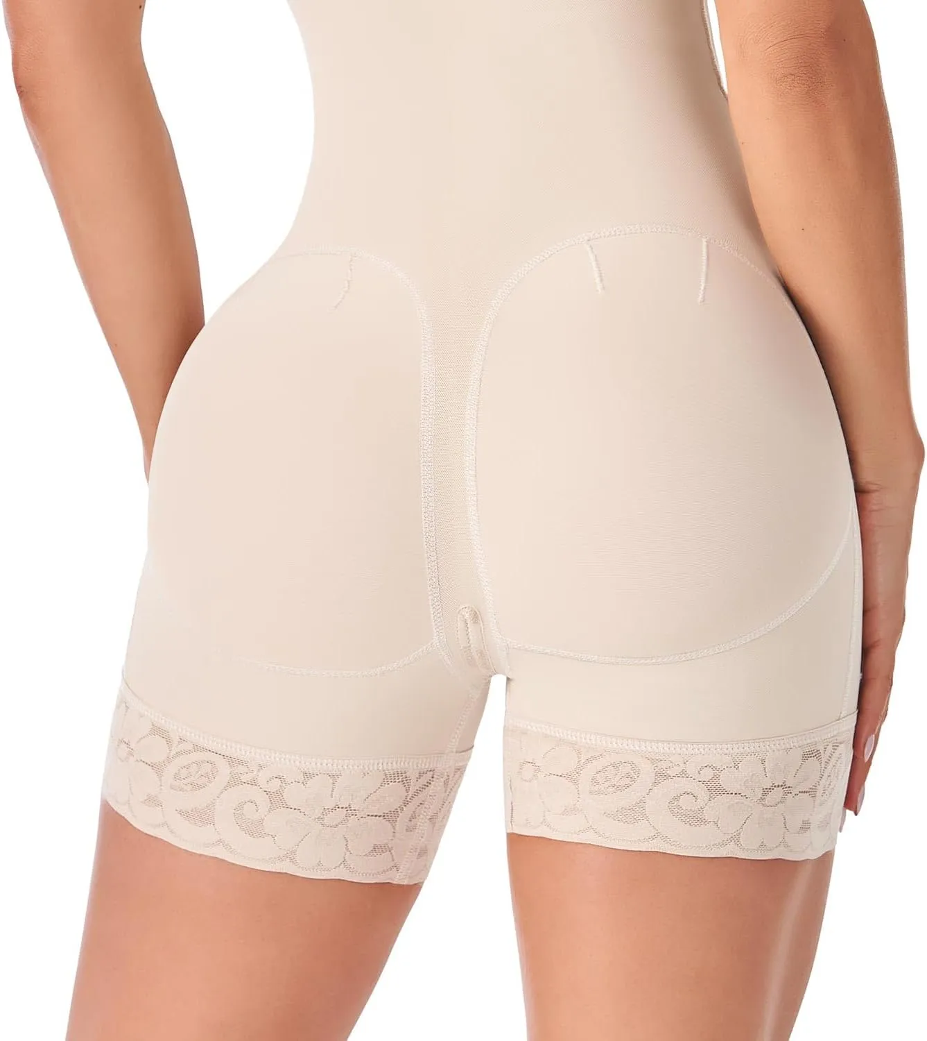 Ann Chery 1041 Short Girdle with Tummy Control, High Back, and Butt Lifting | Postpartum Shapewear Bodysuit |High Compression