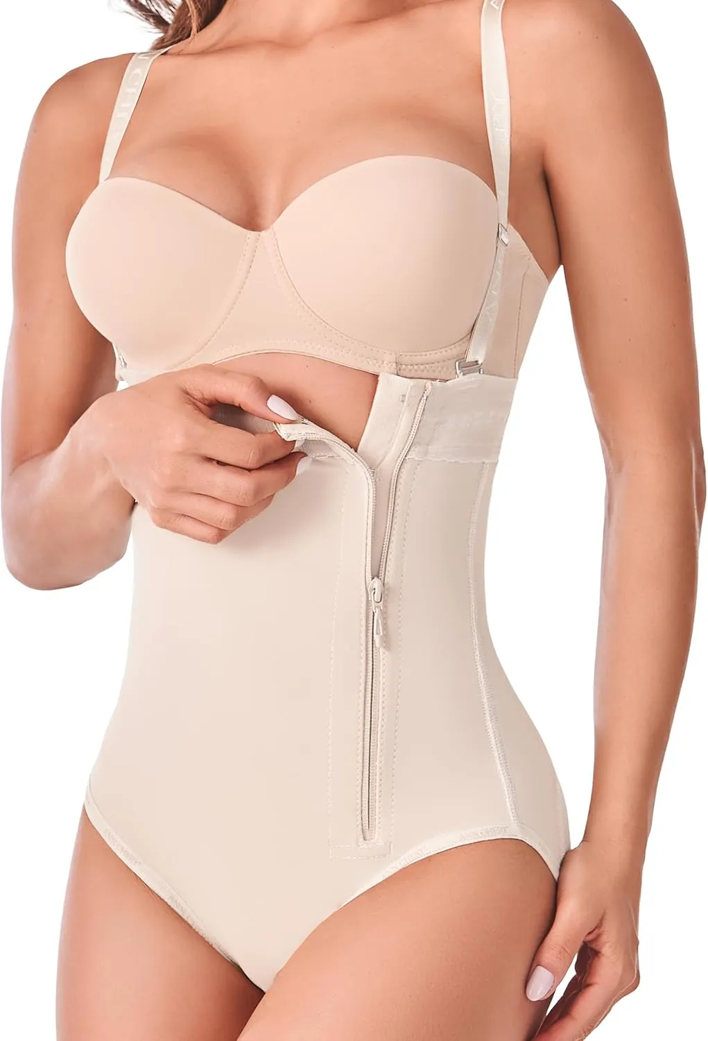 Ann Chery 1043 Shapewear Panty with Tummy Control, Butt Lifting, and High Compression | Postpartum Colombian Body Shaper