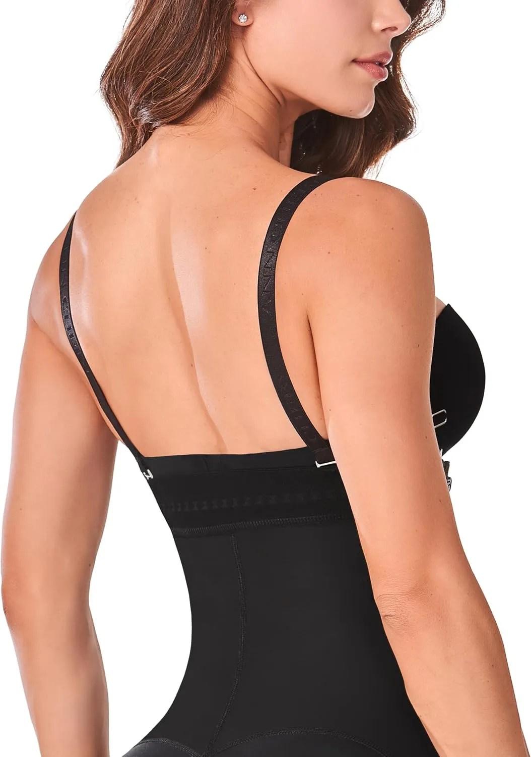 Ann Chery 3010 Strapless Knee-Length Girdle with Tummy Control,Side Zip, Adjustable Straps and Butt Lifting| High Compression