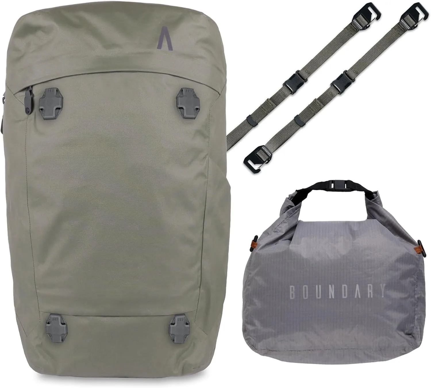 Arris Pack | Best Waterproof Travel BackPack With Compartments (Olive Green)