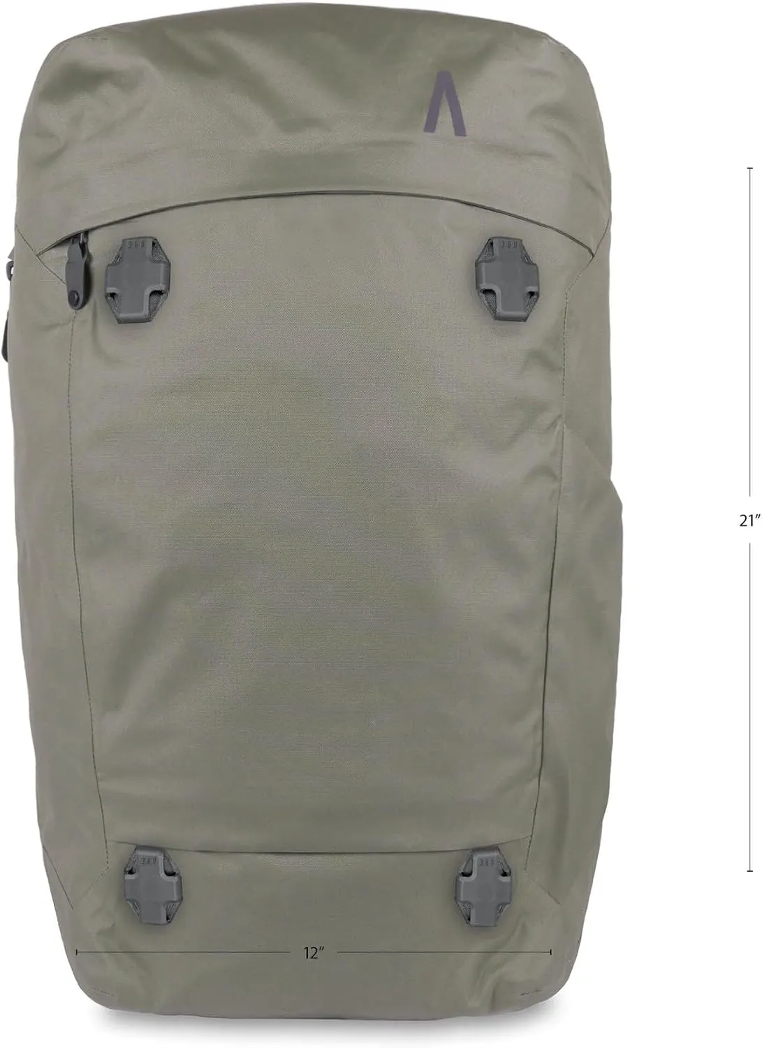 Arris Pack | Best Waterproof Travel BackPack With Compartments (Olive Green)