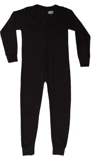 At The Buzzer Thermal Union Suits for Boys