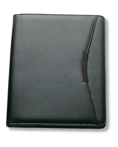 Avalon A4 Leather Look Compendium with Calculator