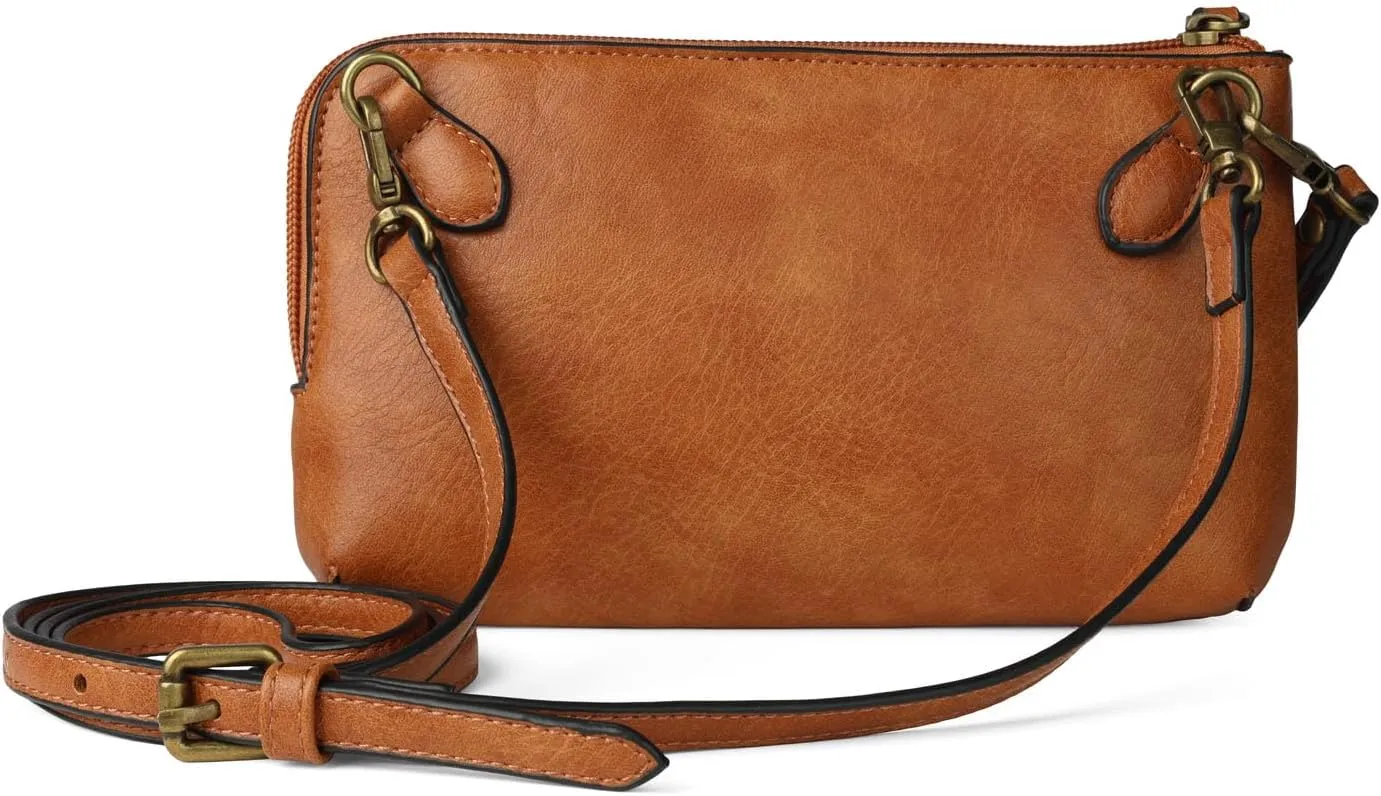 AWST Int'l Lila Vintage Snaffle Bit Clutch Crossbody Bag