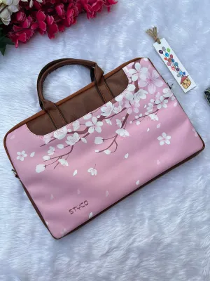 Baby PinK Colour Flamingo Laptop Bag