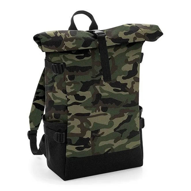 Bagbase Block Roll-Top Backpack