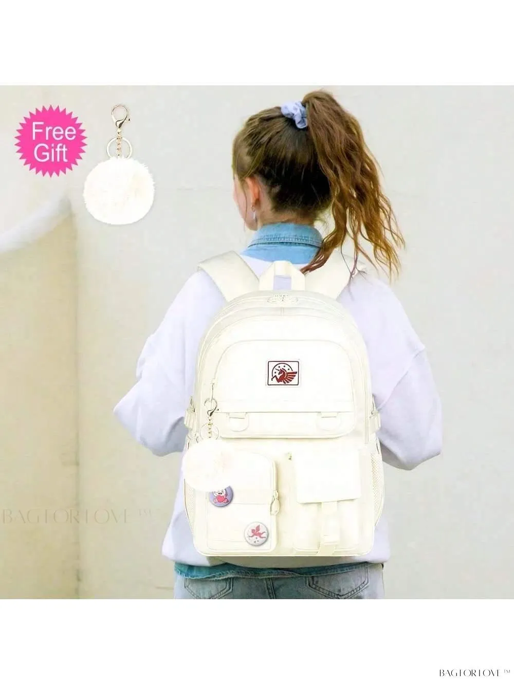 BagForLove - College Essential Water Resistant Bookbag