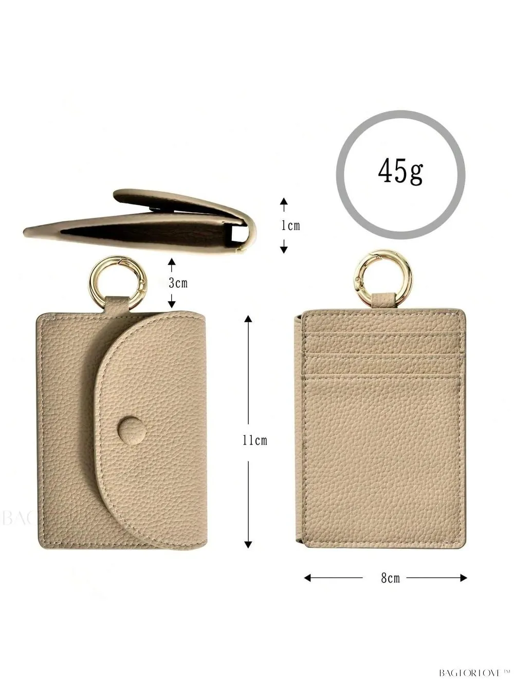 BagForLove - Compact Coin Purse for Women's Essential Items