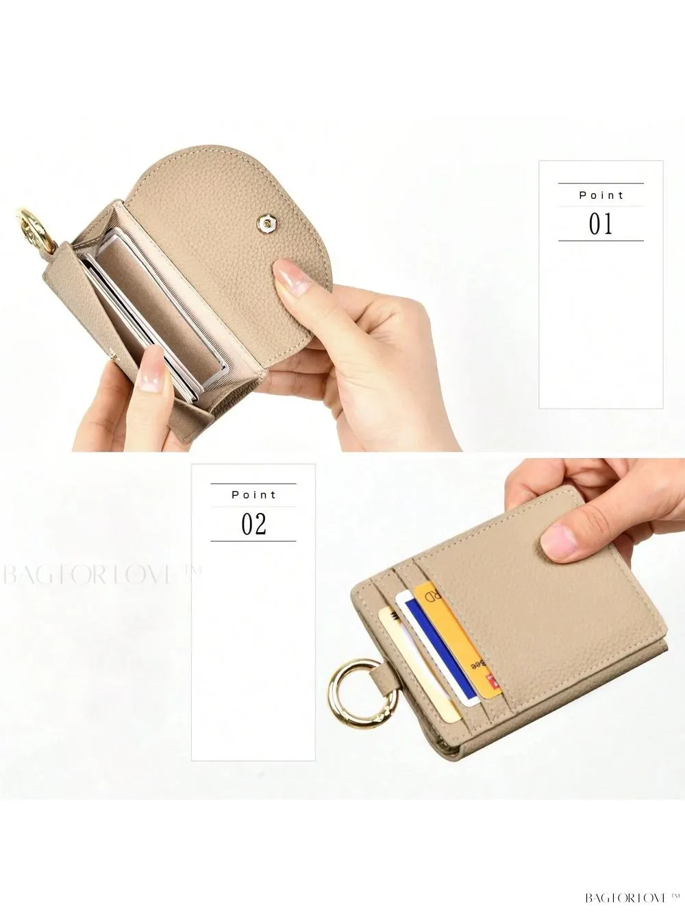BagForLove - Compact Coin Purse for Women's Essential Items