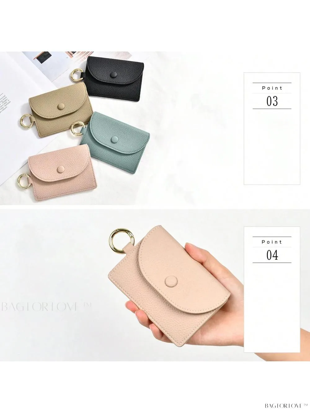BagForLove - Compact Coin Purse for Women's Essential Items